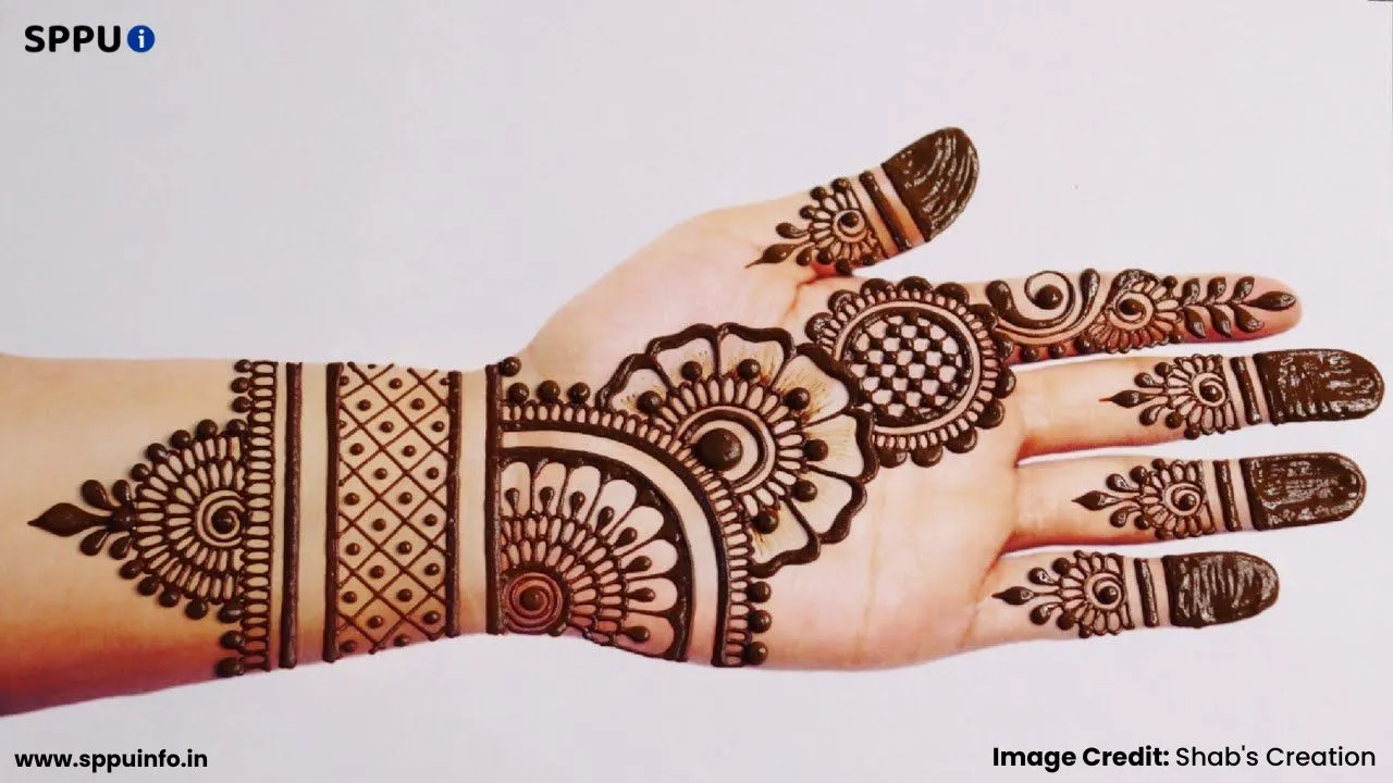 Very Easy Design Mehndi For Diwali