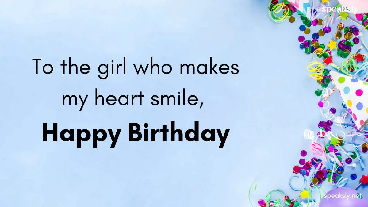 Birthday Wishes for Daughter simple message