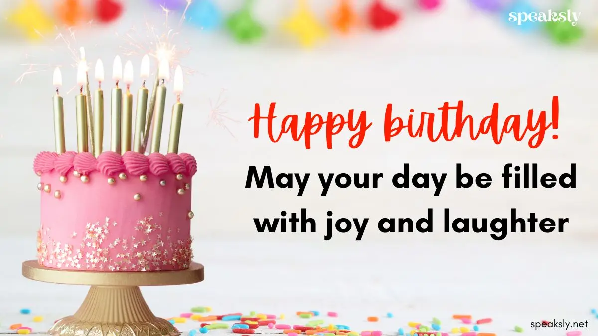 Happy Birthday Wishes in english