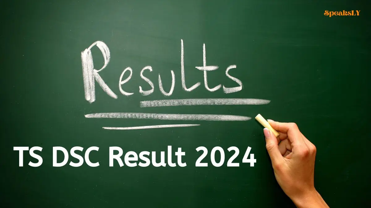 TS DSC Result 2024 Declared: Here's How to Check Your Result