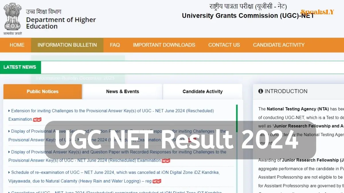 UGC NET Result 2024: Expected Release Date and How to Check