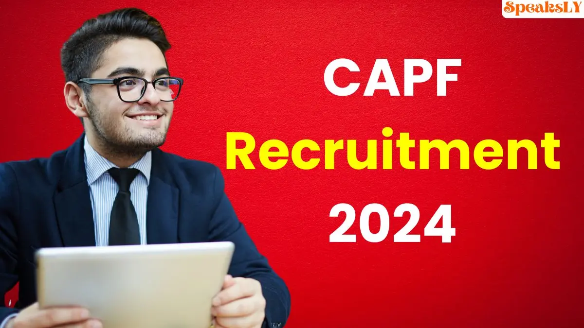 CAPF Recruitment 2024: Apply Now for 345 Medical Officer Vacancies in Central Armed Police Forces