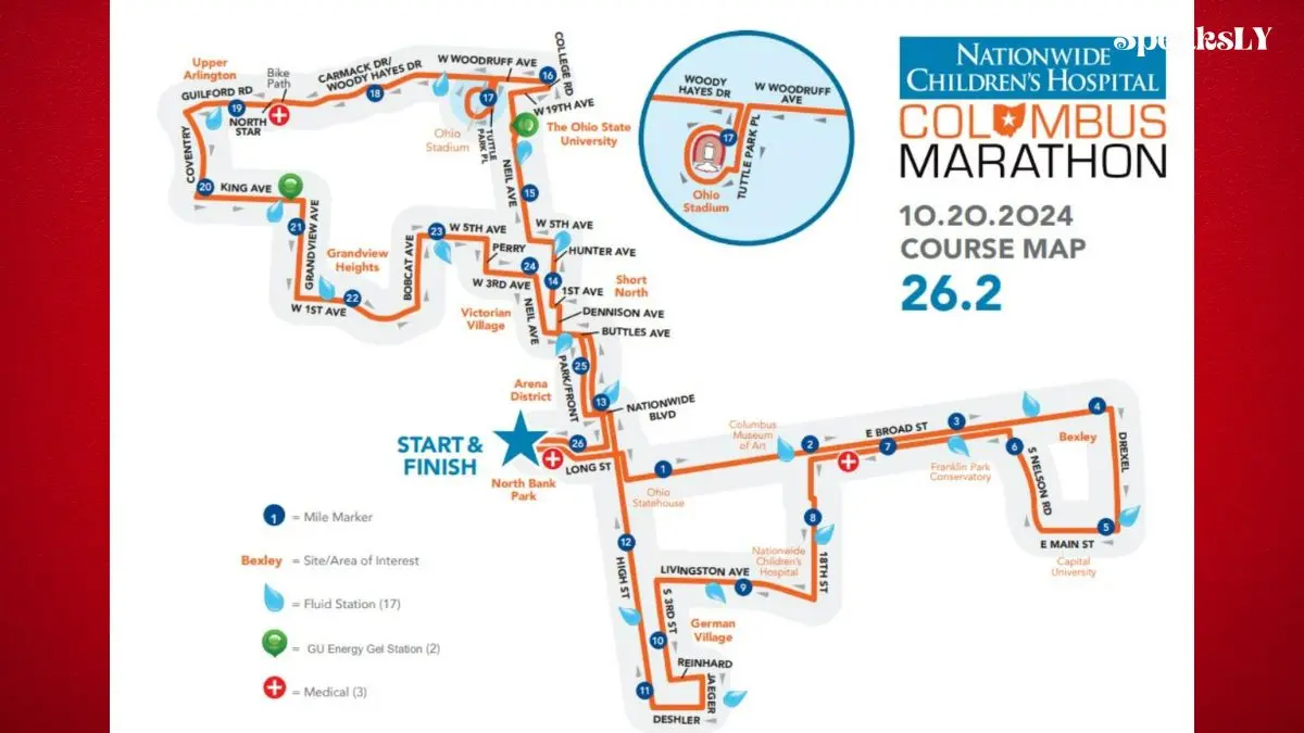 Columbus Marathon 2024 Route, Road Closures, and Best Spots to Watch