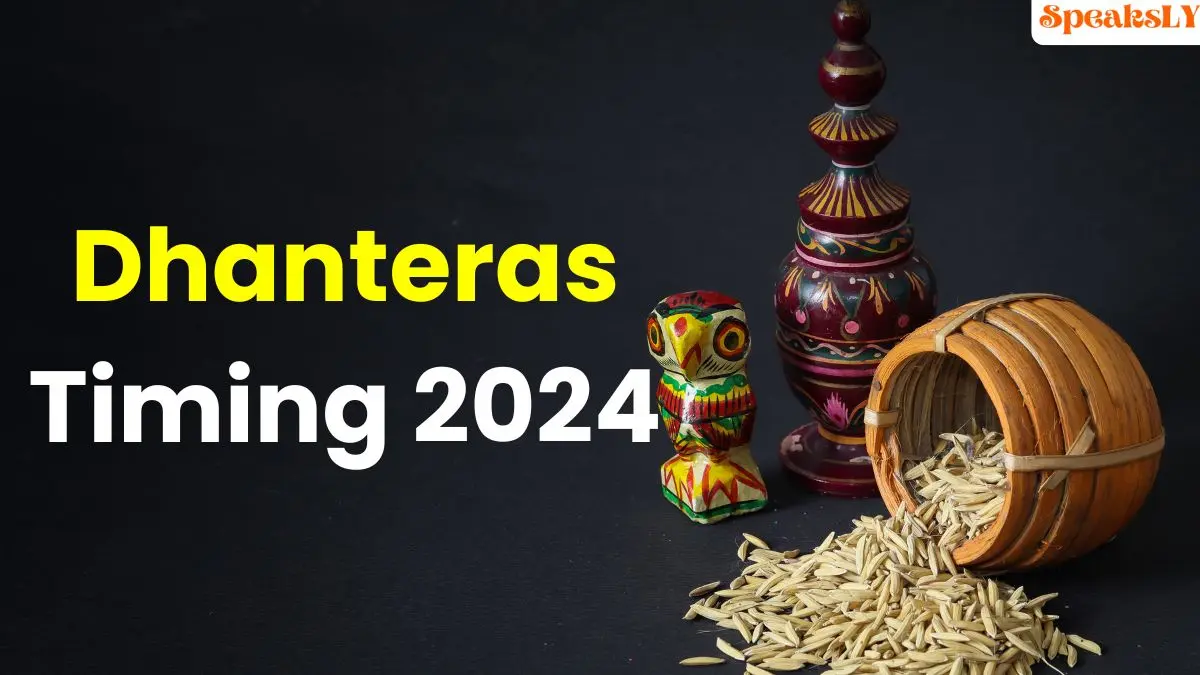 Dhanteras Timing 2024: Celebrating Wealth and Prosperity with Auspicious Rituals and Shopping Times