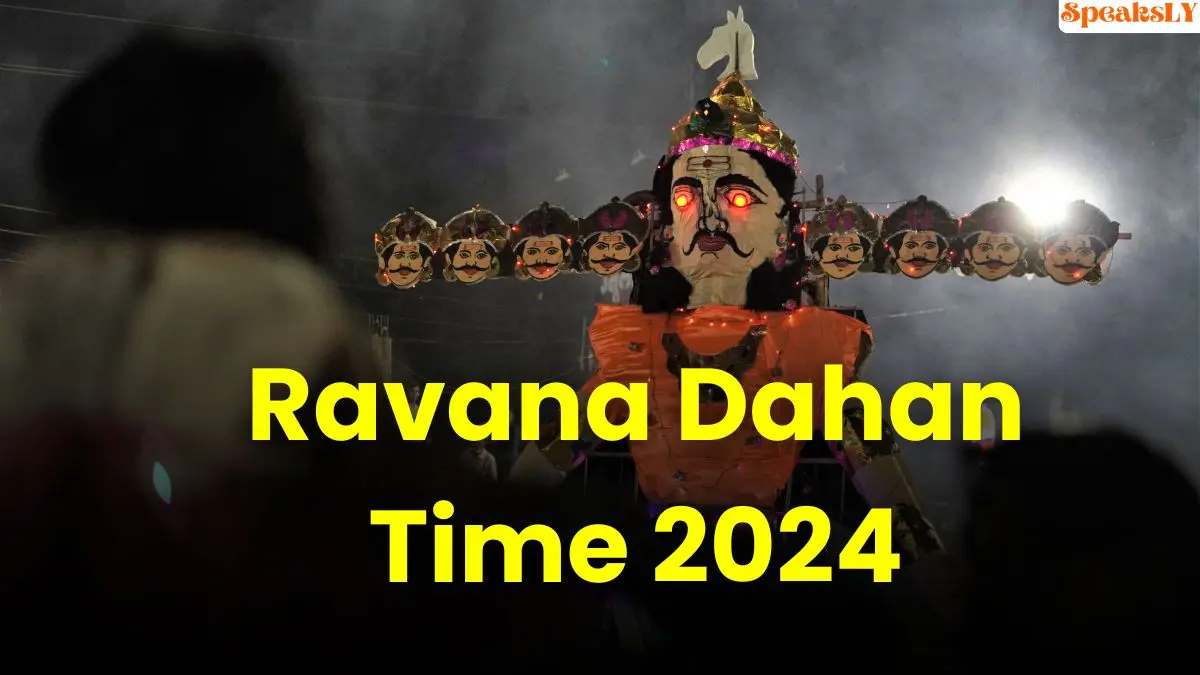 Ravana Dahan Time 2024 When Should Ravana Dahan be Performed?