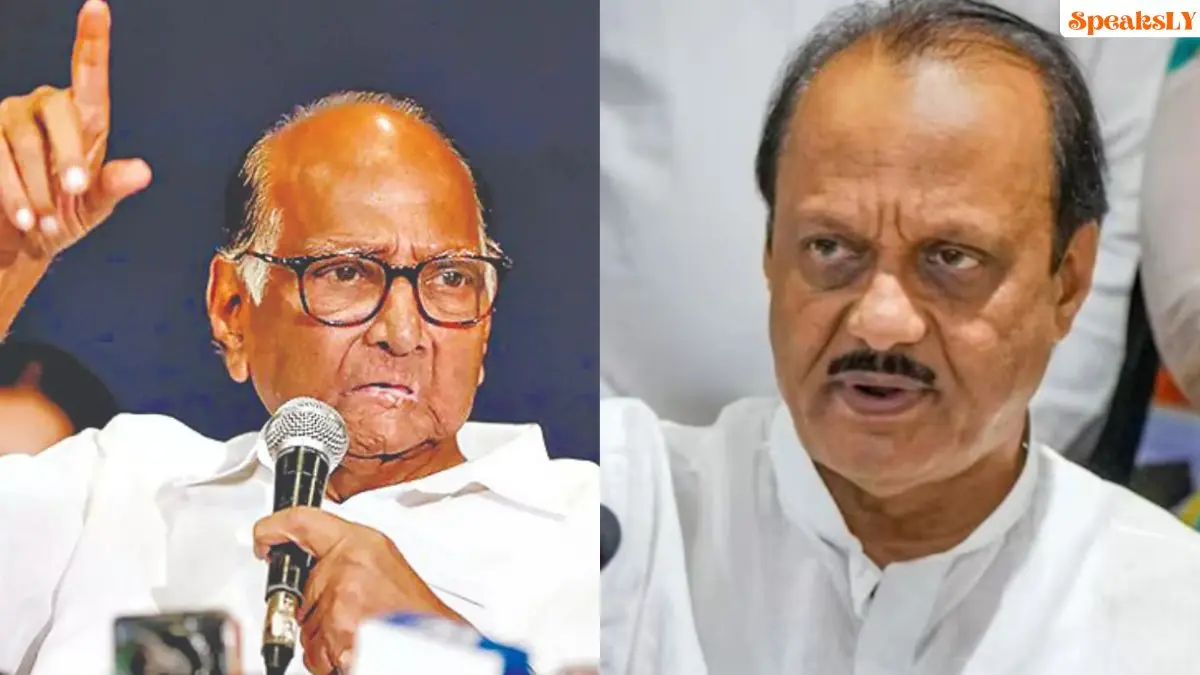 ajit pawar and sharad pawar