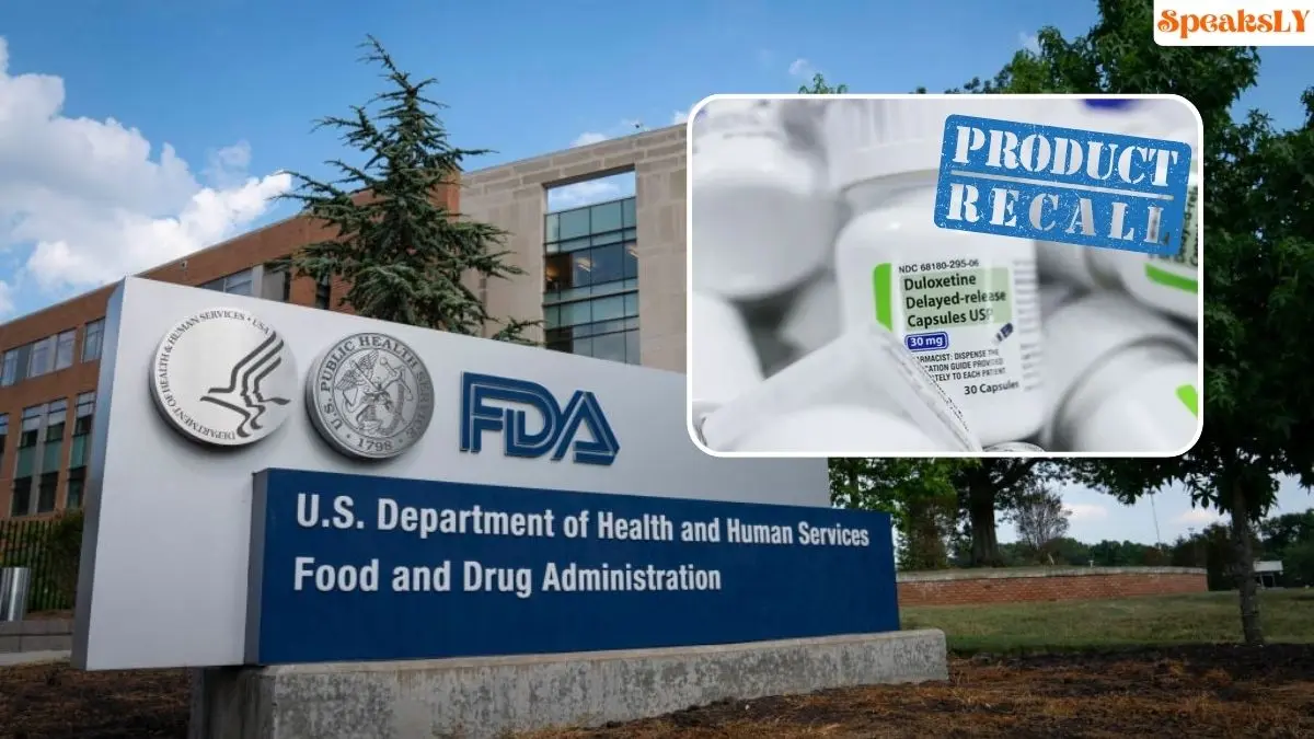 FDA Recalls Over 7,000 Bottles of Duloxetine: What You Need to Know