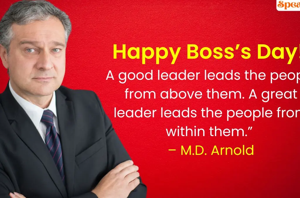 National Boss’s Day Quotes 2024