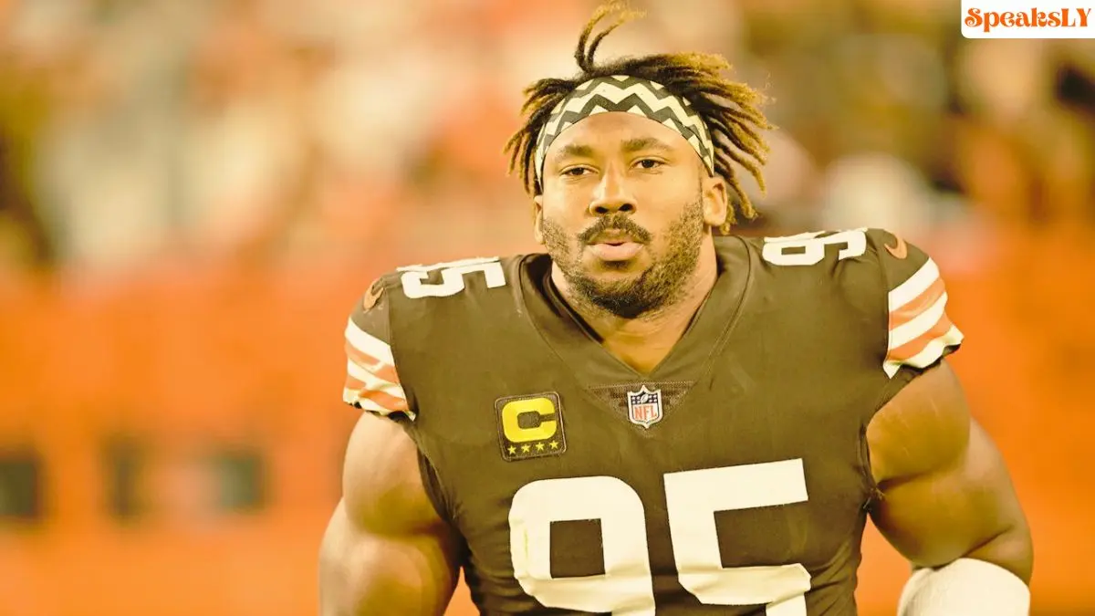 Myles Garrett Unleashes His Halloween Spirit as the Terminator Ahead of Ravens Clash