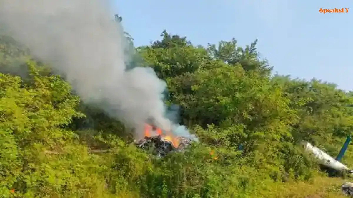 Pune Bavdhan Helicopter Crash: Three Dead as Helicopter Crashes Near Lavale