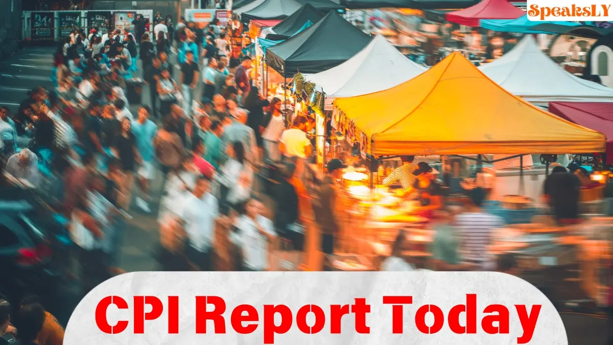 CPI Report Today