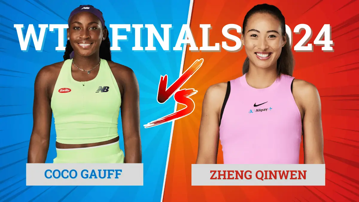 Coco Gauff vs. Zheng Qinwen WTA Finals: Intense Battle in Riyadh for Season’s Top Prize