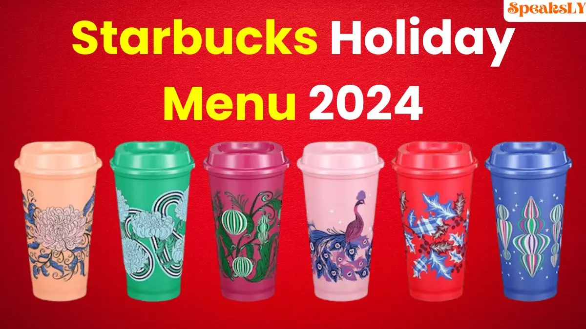 Starbucks Holiday Menu 2024