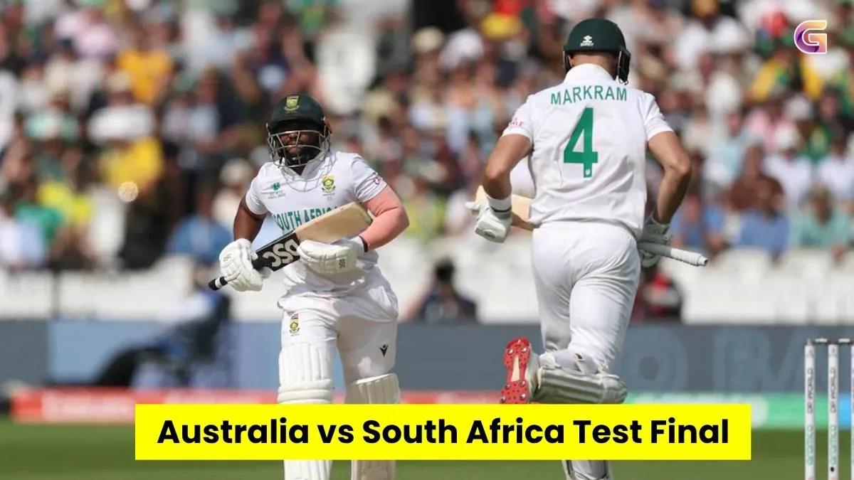 Australia vs South Africa Test Final
