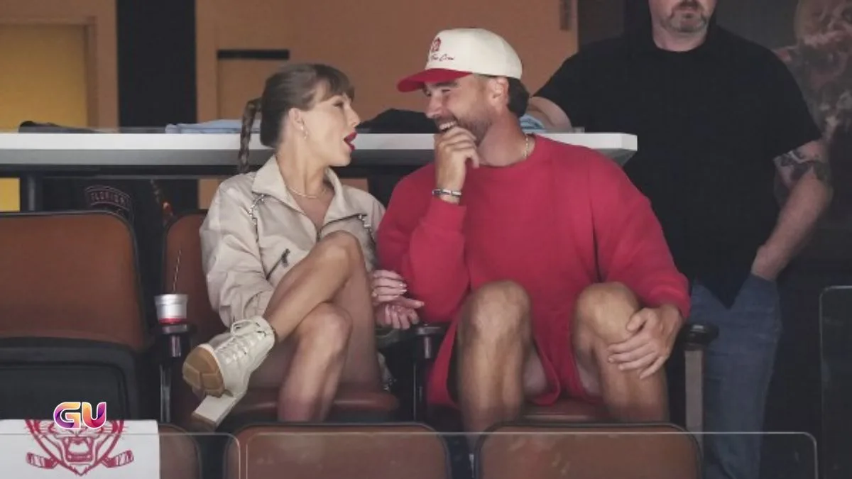 Taylor Swift and Travis Kelce