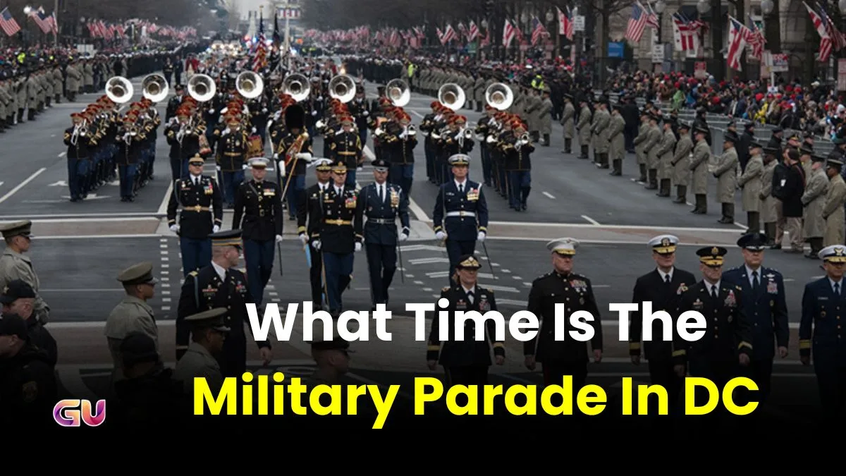 What Time Is the Military Parade in DC